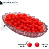 Disko Turuncu Sazan Balık Boncuğu 10 mm (İç Çap: 2.5 mm) - 500 Gr Paket
