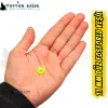 Fosforlu Yeşil Sazan Balık Boncuğu 11 mm (İç Çap: 5 mm) - 500 Gr Paket