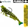 Fubelo Doctor Karides Yapay Maket Yem - White Leopard Green 90 mm 14.5 g
