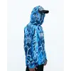 Fubelo Pro Drift Deep Performance Teknik Outdoor ve Bisiklet Tişörtü - Mavi (2XL Beden)