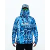 Fubelo Pro Drift Deep Performance Teknik Outdoor ve Bisiklet Tişörtü - Mavi (2XL Beden)