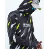 Fubelo Pro Drift Windie Performance Teknik Outdoor ve Bisiklet Tişörtü - Siyah (2XL Beden)