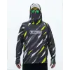 Fubelo Pro Drift Windie Performance Teknik Outdoor ve Bisiklet Tişörtü - Siyah (2XL Beden)