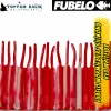 Fubelo Wormiez LRF Silikon Yemi - Red White UV (5.2 cm / 18 Adet)