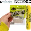 Fubelo Wormiez LRF Silikon Yemi - White Glow (5.2 cm / 18 Adet)
