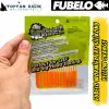 Fubelo Wormiez LRF Silikon Yemi - Yellow Orange (5.2 cm / 18 Adet)