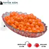 İthal Camgöz Turuncu Sazan Balık Boncuğu 12 mm (İç Çap: 4.3 mm) - 500 Gr Paket