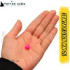 Kulplu Pembe Sazan Balık Boncuğu 10 mm (Kulp / İç Çap: 2 mm) - 500 Gr Paket