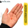 Kulplu Turuncu Sazan Balık Boncuğu 8 mm (Kulp / İç Çap: 2 mm) - 500 Gr Paket