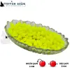Kulplu Yeşil Sazan Balık Boncuğu 8 mm (Kulp / İç Çap: 2 mm) - 500 Gr Paket