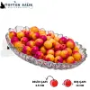 Pembe-Sarı Sazan Balık Boncuğu 14 mm (İç Çap: 2.5 mm) - 500 Gr Paket