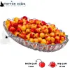 Sarı-Kırmızı Sazan Balık Boncuğu 11 mm (İç Çap: 5 mm) - 500 Gr Paket