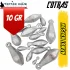 Armut Kurşun Olta Ağırlığı - 10 gr (1 kg Paket)