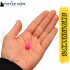 Kulplu Pembe Sazan Balık Boncuğu 10 mm (Kulp / İç Çap: 2 mm) - 500 Gr Paket