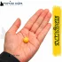 Sarı Sazan Balık Boncuğu 14 mm (İç Çap: 2.5 mm) - 500 Gr Paket
