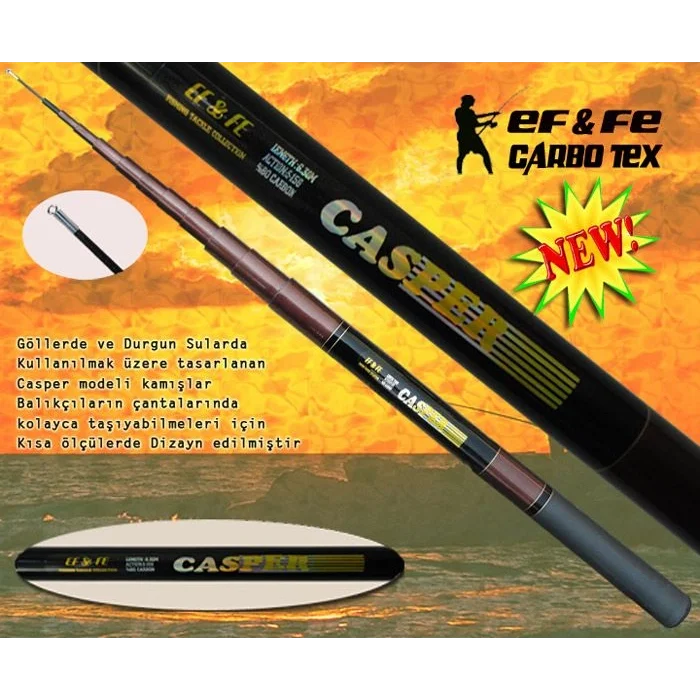 Effe Casper 4.50m Kısa Kapalı Boy Teleskobik Göl Kamışı