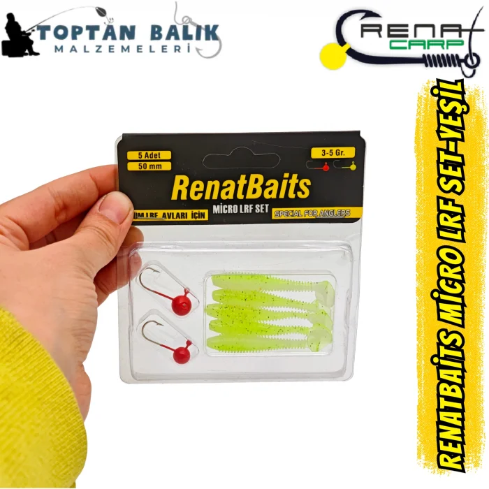 RenatBaits Micro LRF Set - Neon Yeşil