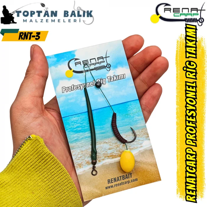 Renat Carp Profesyonel Hazır Rig Takımı - Pop-Up Serisi