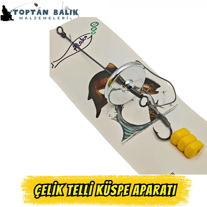 Çelik Telli Paslanmaz Küspe Aparatı - Rig Takımlı Hazır Sistem