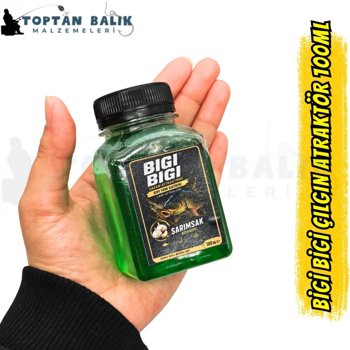 Bigi Bigi Sarımsak Aromalı Mısır Atraktör Likit Dip 100 ml