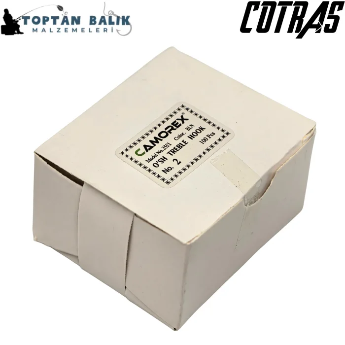 Camorex 3551 Üçlü Çarpma İğne No:2 (100 Adet) - 27.50 mm
