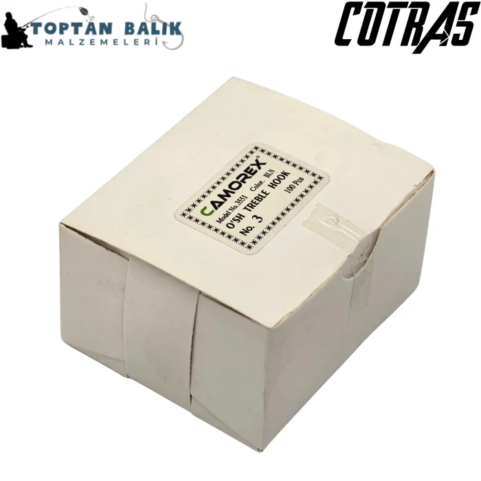 Camorex 3551 Üçlü Çarpma İğne No:3 (100 Adet) - 25.50 mm