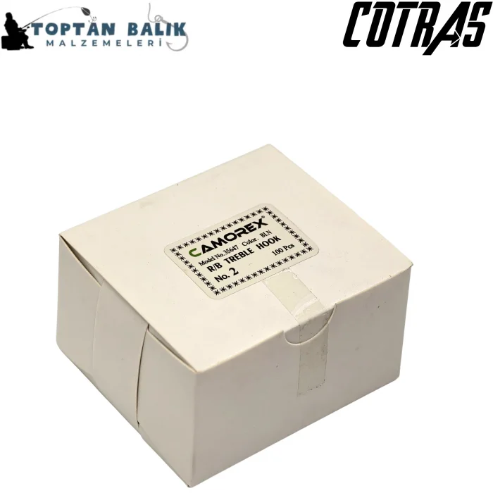 Camorex 35647 Üçlü Çarpma İğne No:2 (100 Adet) - 24.50 mm