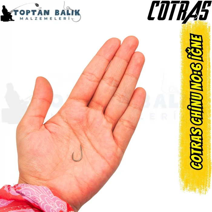 Cotras Chinu No:6 Alabalık İğnesi (10 Adet)