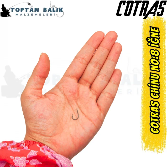 Cotras Chinu No:8 Alabalık İğnesi (10 Adet)