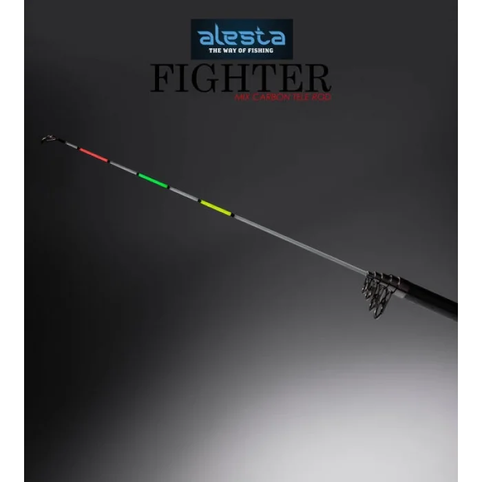 FIGHTER 100 X5000 TELE 350 CM 50-100G MIX KARBON