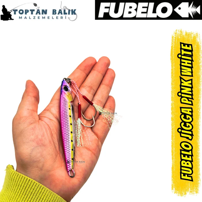 Fubelo Jigga 30g Spin Shore Jigging Metal Sahte Balık