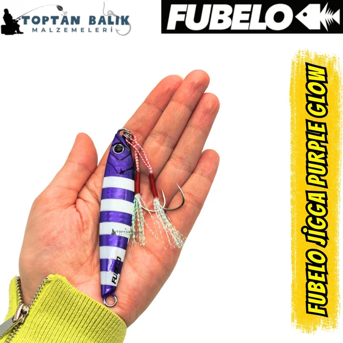 Fubelo Jigga 30g Spin Shore Jigging Metal Sahte Balık