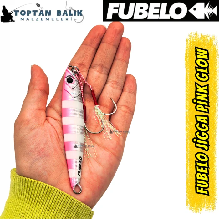 Fubelo Jigga 30g Spin Shore Jigging Metal Sahte Balık