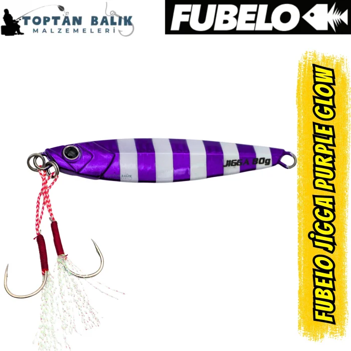 Fubelo Jigga 30g Spin Shore Jigging Metal Sahte Balık