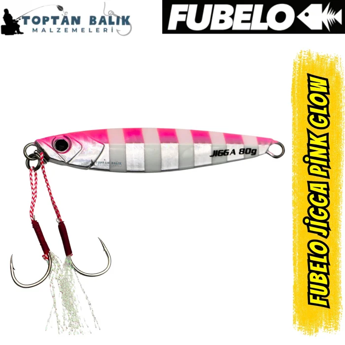 Fubelo Jigga 30g Spin Shore Jigging Metal Sahte Balık
