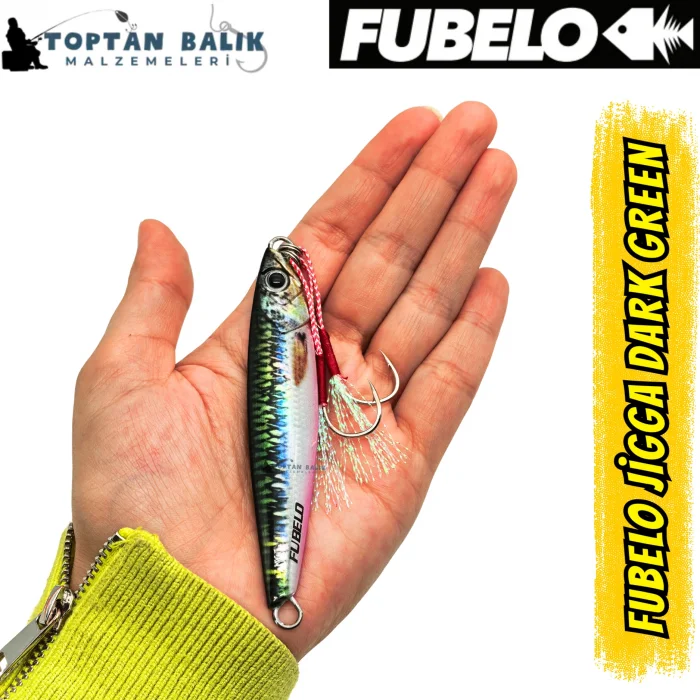 Fubelo Jigga 30g Spin Shore Jigging Metal Sahte Balık