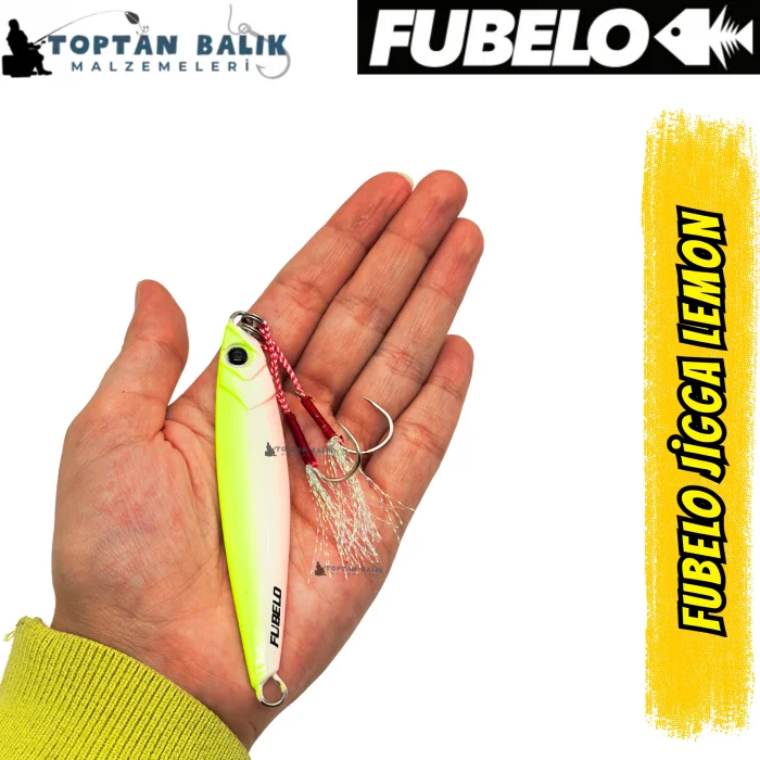 Fubelo Jigga 30g Spin Shore Jigging Metal Sahte Balık