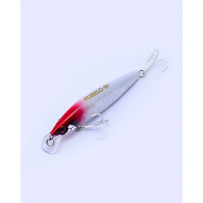 Fubelo Shooter Tungsten AR-C Sinking Maket Yem 8 cm 10 gr - Kırmızı Kafa