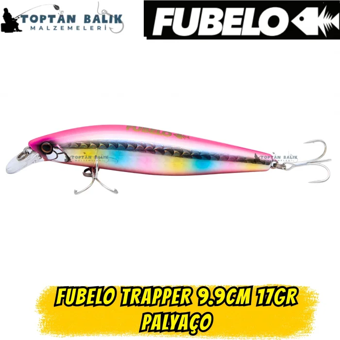 Fubelo Trapper Tungsten AR-C Sinking Maket Yem 9.9 cm 17 gr - Palyaço