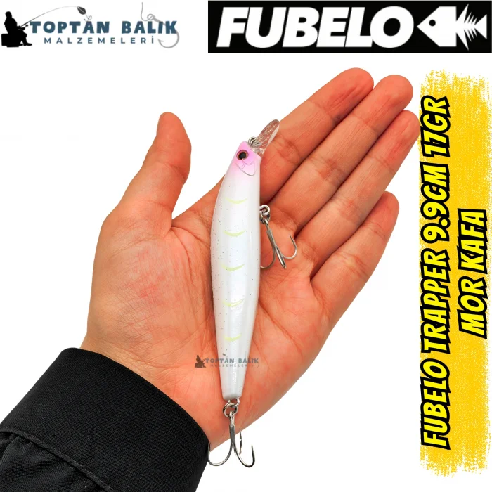 Fubelo Trapper Tungsten AR-C Sinking Maket Yem 9.9 cm 17 gr - Mor Kafa
