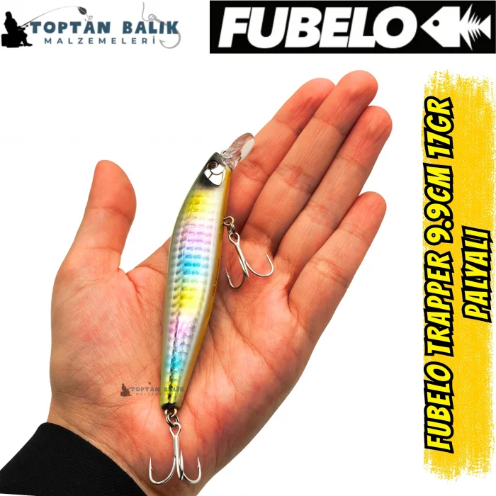 Fubelo Trapper Tungsten AR-C Sinking Maket Yem 9.9 cm 17 gr - Palyalı