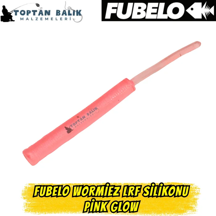 Fubelo Wormiez LRF Silikon Yemi - Pink Glow (5.2 cm / 18 Adet)