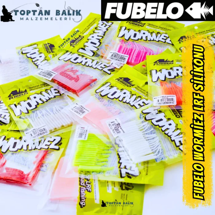 Fubelo Wormiez LRF Silikon Yemi - White (5.2 cm / 18 Adet)