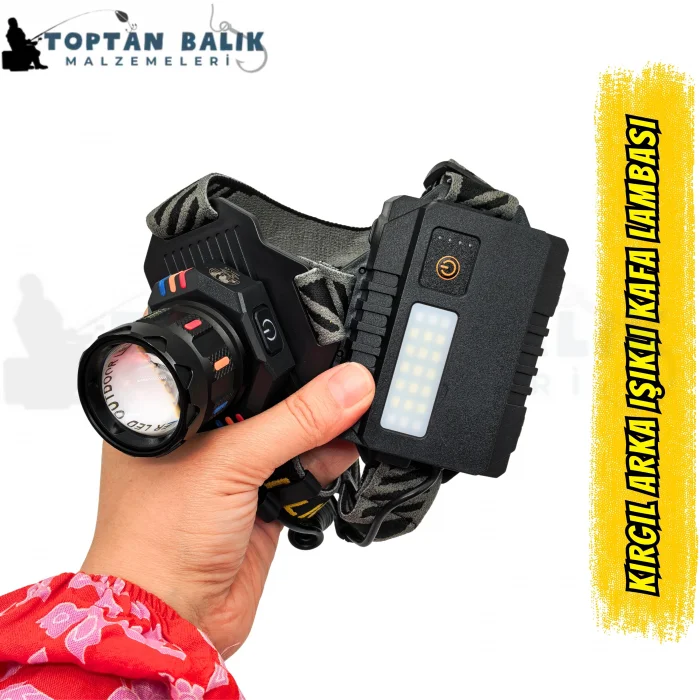 Kırgıl 30W Çift Yönlü Arka Işıklı LED Kafa Lambası