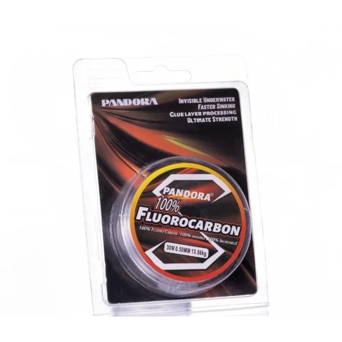 Pandora %100 Fluorocarbon Şok Lider Hayalet Misina 50 m