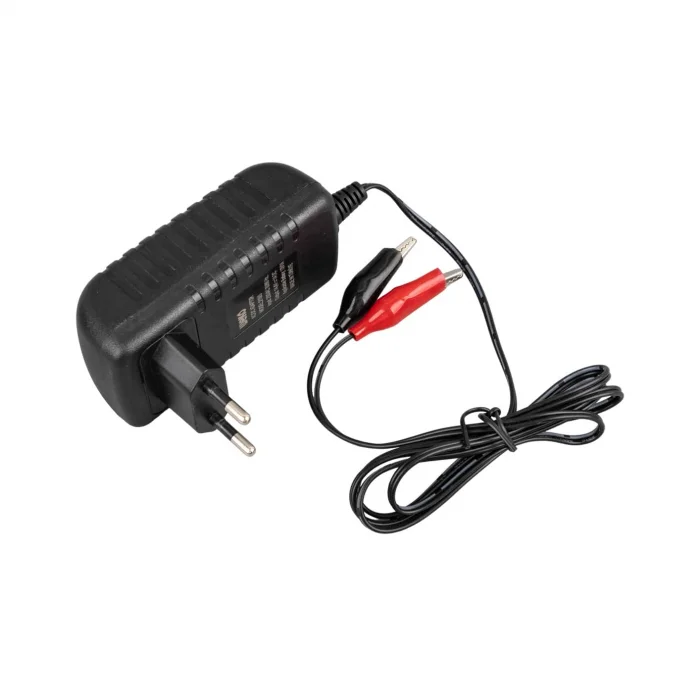 WEKO 14.4V 1A Krokodil Uçlu Akü Şarj Cihazı (12V Kuru, Jel, Asit Akü Uyumlu - Model 21593)