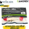 Camorex JXJ01 12cm 2li İğneli Silikon Balık (Renk: F)