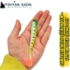 Camorex TW125 Silikon Yem - 12.5cm 10gr (Renk-007 Yeşil Kafa Sarı Üstü Siyah Çizgili)