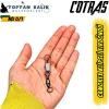 Cotras Profesyonel Bilyalı Klipsli Fırdöndü - NO: 7 (144lü Paket)