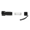 Powermaster PM-6351 UV Işınlı 21 Ledli 10 cm Metal Kasa Pilli El Feneri (395nm Mor Işık)